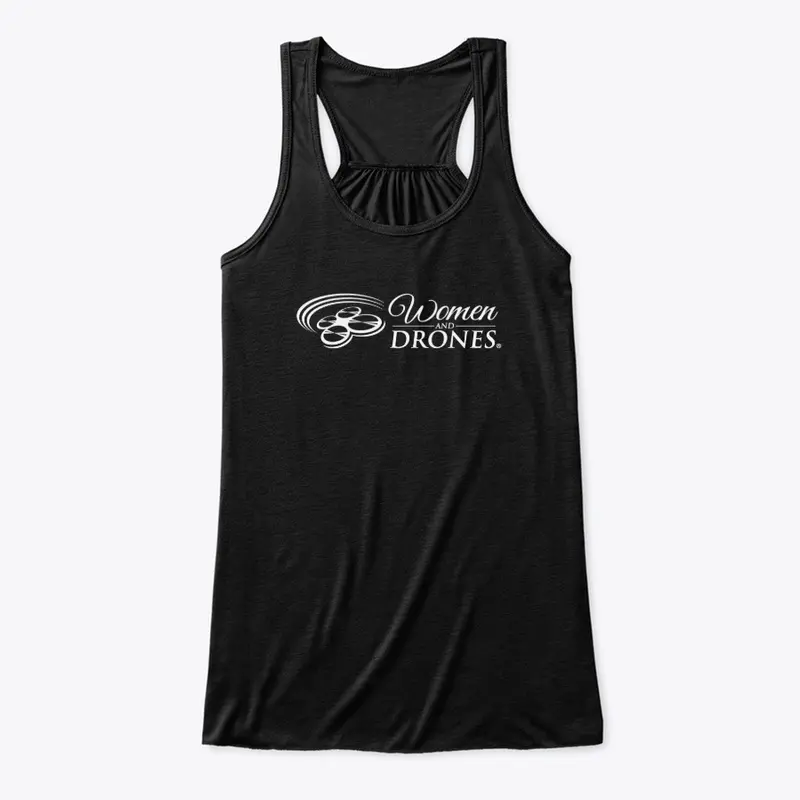 Women And Drones Logo Tank Top