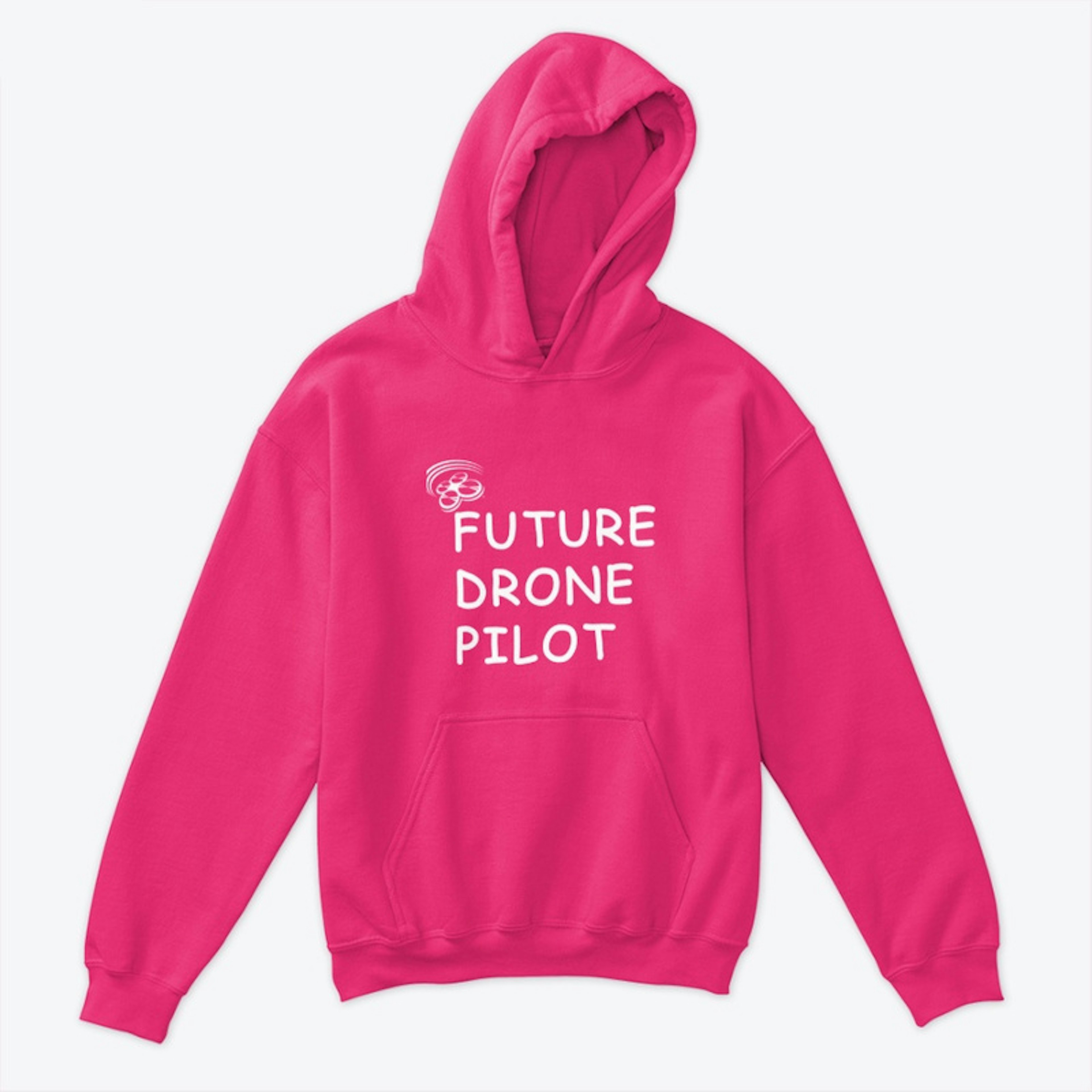 Kids Future Drone Pilot Hoodie